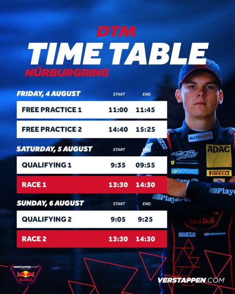 Thierry_Vermeulen_timetable_DTM_Nurburgring