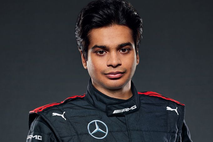 Arjun Maini, #36 Mercedes-AMG Team HRT