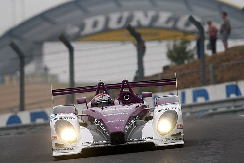 Jos Verstappen op Le Mans/foto Frits van Eldik