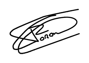 Signature Tom Coronel