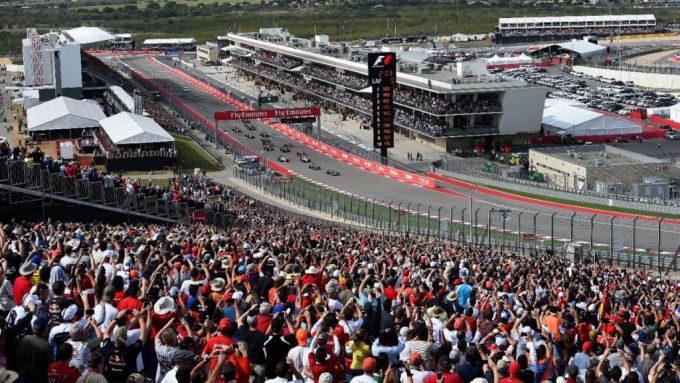 F1 Grand Prix van Austin Texas USA