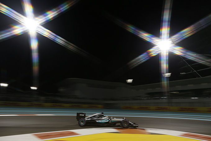 Formule 1 Lewis Hamilton Abu Dhabi 2016