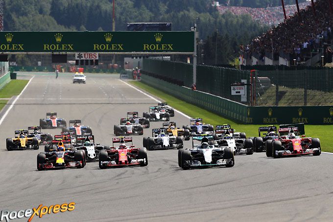 Formule 1 2017 line-up