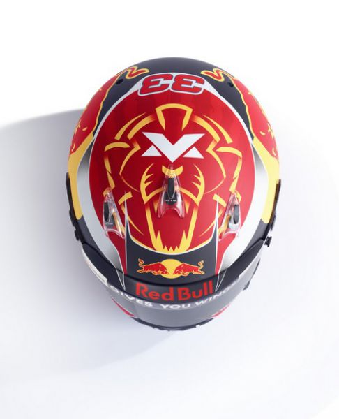 Formule 1 2017 Max Verstappen helm