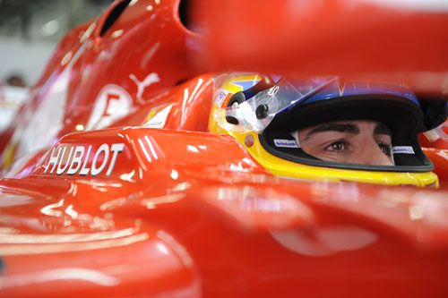 Fernando Alonso McLaren Grand Prix Rusland