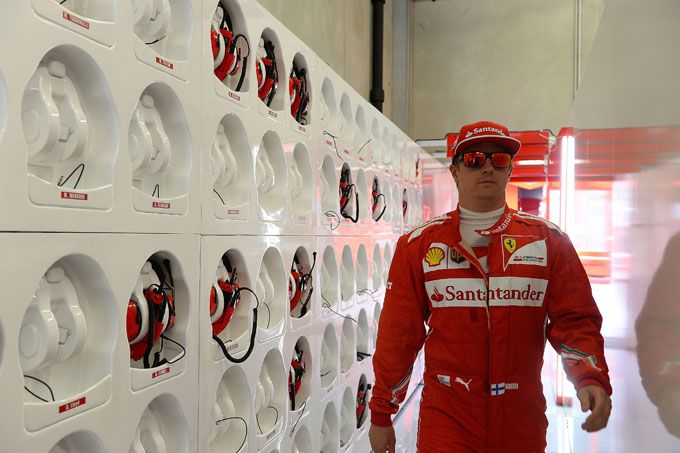 Kimi Rikknen Ferrari Grand Prix Rusland
