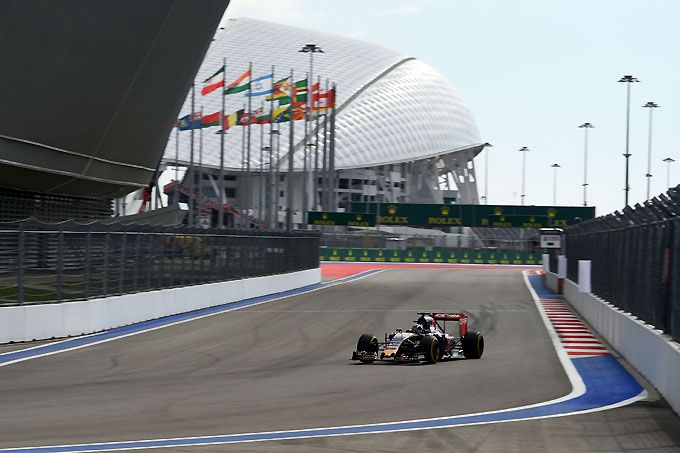 Formule 1 Grand Prix van Rusland op het programma in Sotsji