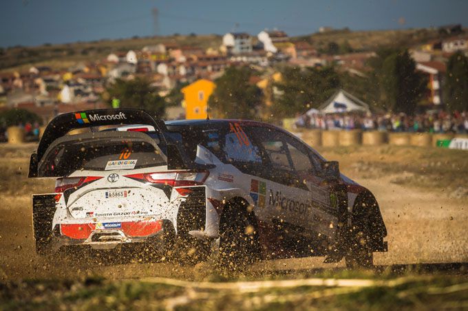 Toyota Yaris WRC pakt zilver in Rally van Itali