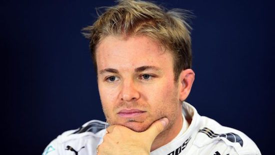 Nico Rosberg Mercedes Grand Prix Formule 1