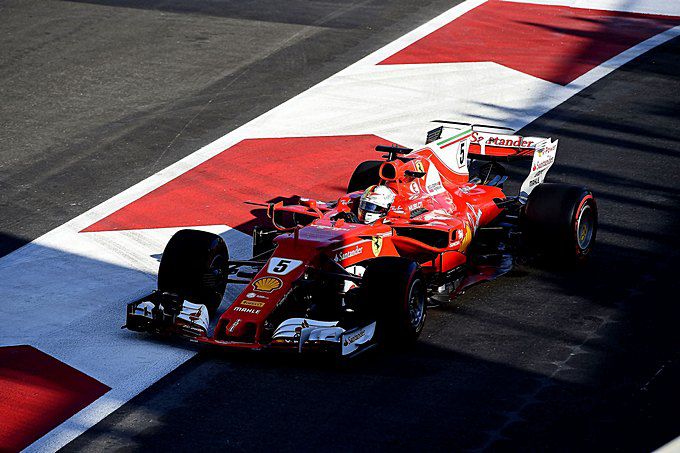 Formule 1 Ferrari Sebastian Vettel