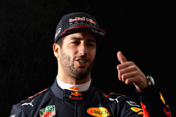 Daniel Ricciardo Red Bull Racing Grand Prix Groot-Brittanni