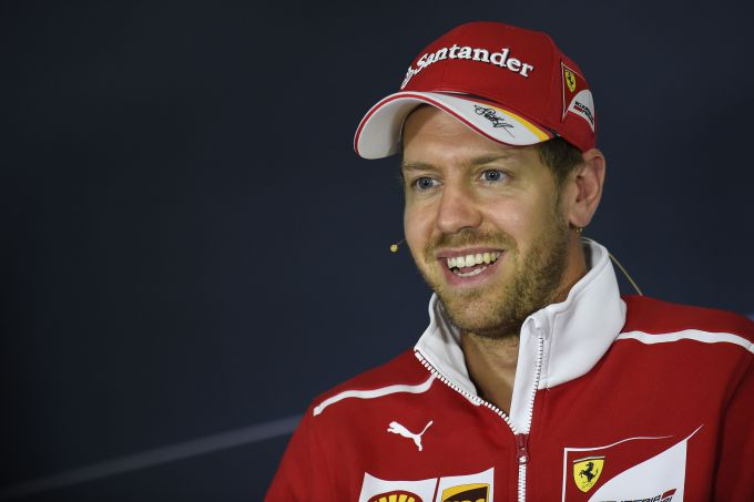Sebastian Vettel Ferrari Grand Prix Groot-Brittanni