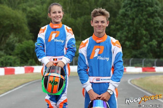 Sita Vanmeert en Quinten Bijwaard P1 Racing
