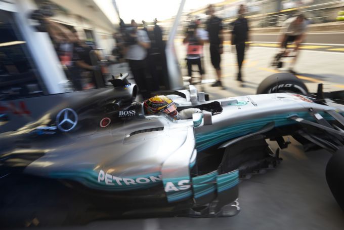 Lewis Hamilton Mercedes Grand Prix Belgi