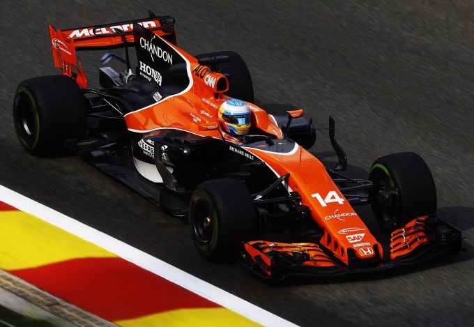 Fernando Alonso Grand Prix Singapore McLaren