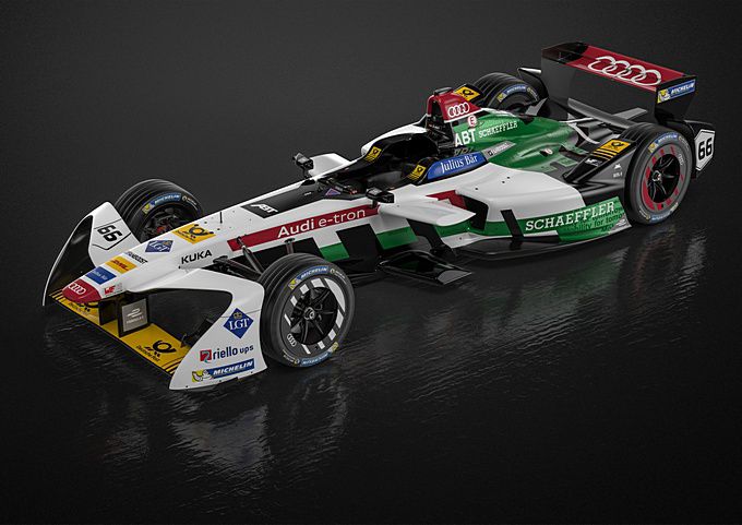 nieuwe Formule E racer Audi