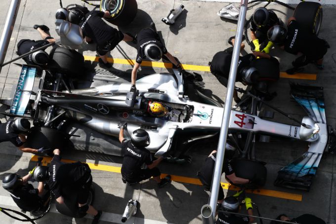 Lewis Hamilton Mercedes Grand Prix Itali