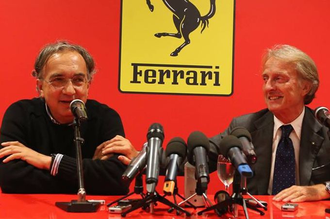 Sergio Marchionne Ferrari Grand Prix Itali