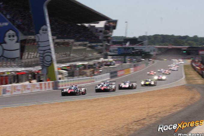 Start 24 H of Le Mans