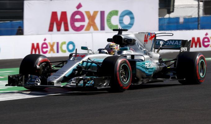 Lewis Hamilton Mercedes Grand Prix Mexico 
