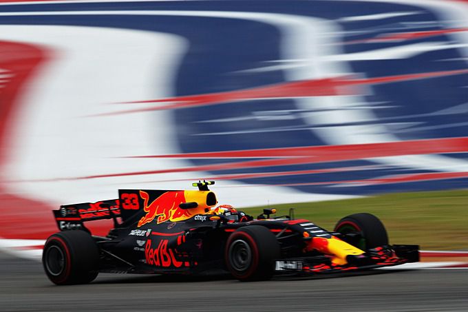 Max Verstappen Red Bull Racing Grand Prix Verenigde Staten