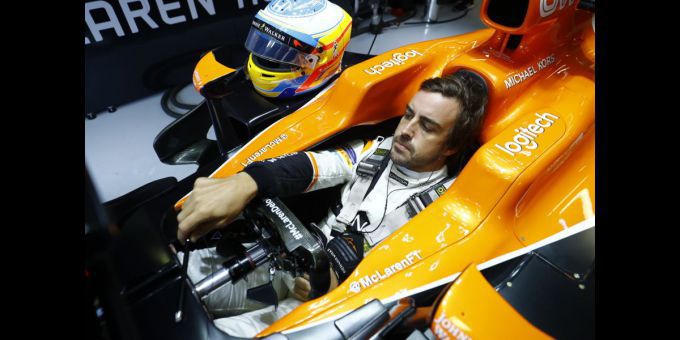 Fernando Alonso McLaren Grand Prix Brazili