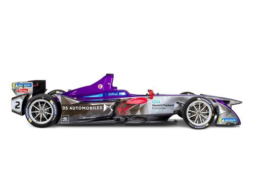 Virgin DS Racing livery Formula E car