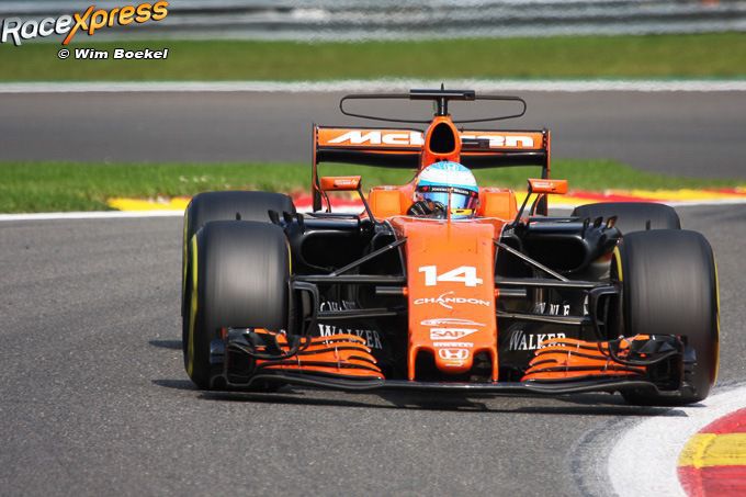 Fernando Alonso McLaren Grand Prix Brazili