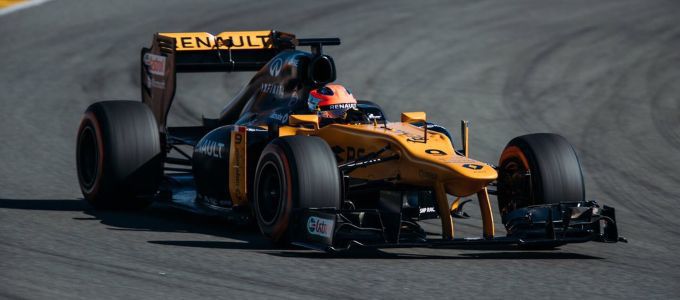 Robert Kubica Formule 1-test Renault 