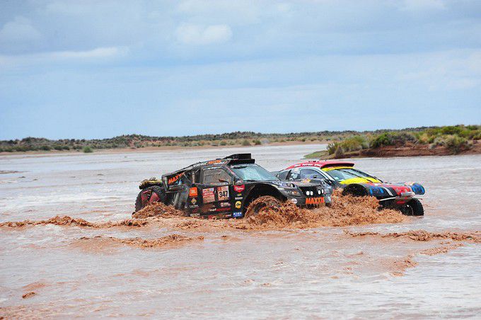 Dakar Rally 2018 Tim en Tom Coronel