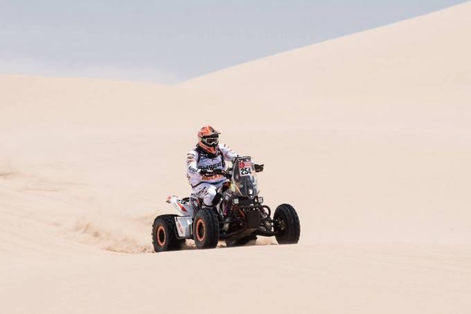 Kees Koolen 2018 Dakar Rally Barren quad