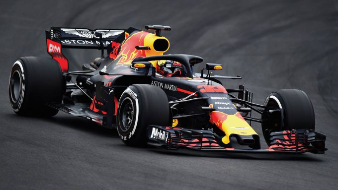 Max Verstappen Aston Martin Red Bull Racing RB14 Formula 1