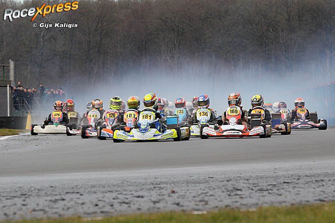 IAME X30 Series Benelux Karting des Fagnes in Mariembourg Belgi