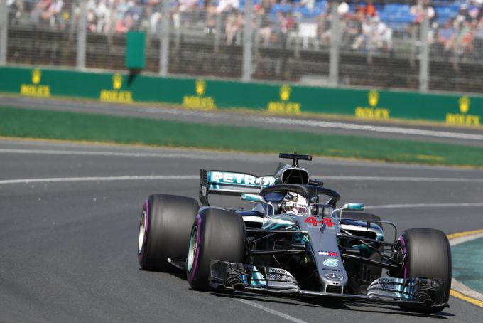Lewis Hamilton Mercedes Grand Prix Australi