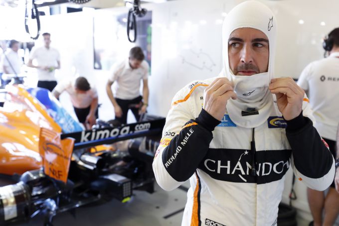 Fernando Alonso McLaren Grand Prix Australi