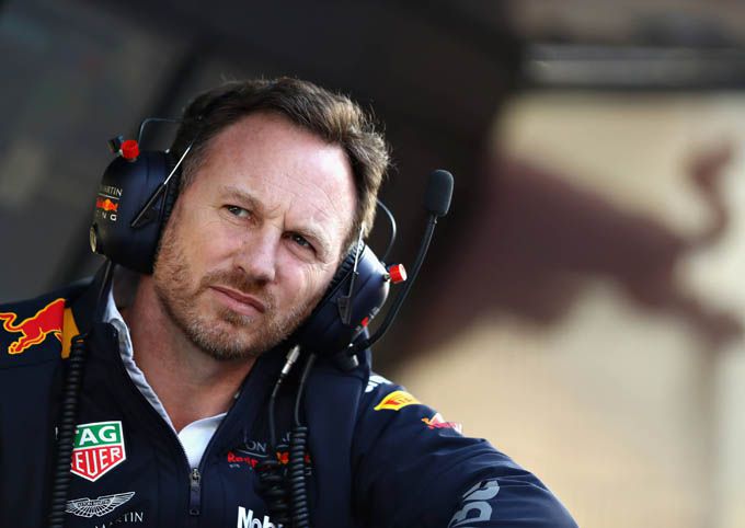Christian Horner Red Bull Racing Grand Prix Bahrein