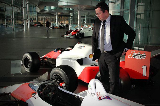 Eric Boullier McLaren Grand Prix Bahrein