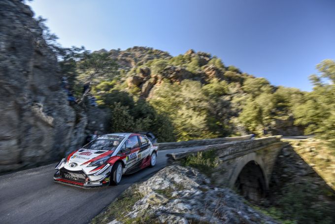Toyota GAZOO Racing pakt podiumplaats in Rally van Corsica