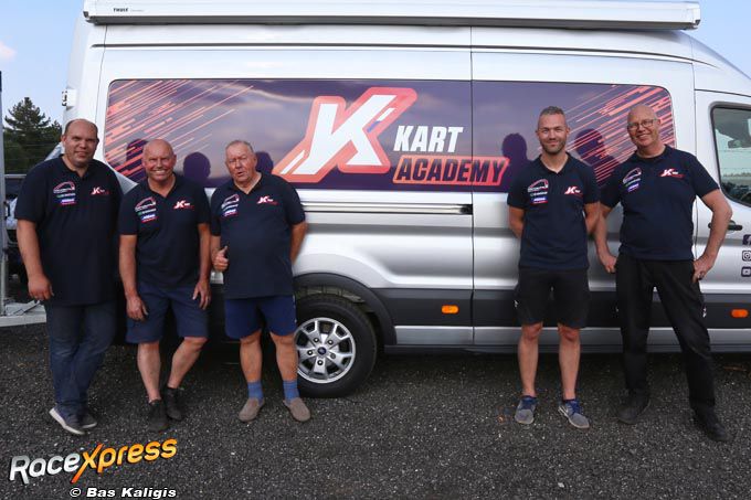 De crew van Kart Academy