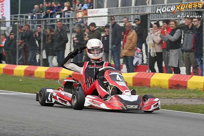 Loek Hartog wint NK Rotax Max Senior