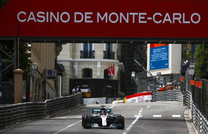 Lewis Hamilton Mercedes Grand Prix Monaco