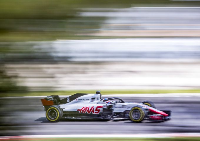 Forule 1 2018 Romain Grosjean
