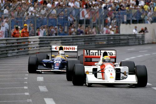 Ayrton Senna Monaco 1993 McLaren