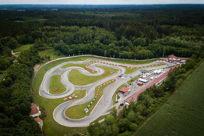 European Championship karting race 3 in Ampfing Duitsland