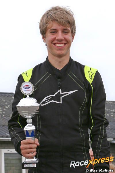 Luca Nieuwenhuizen podium