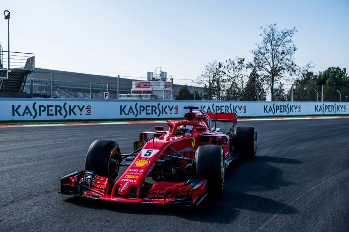 Kaspersky Lab brengt Scuderia Ferrari Formule 1-simulators