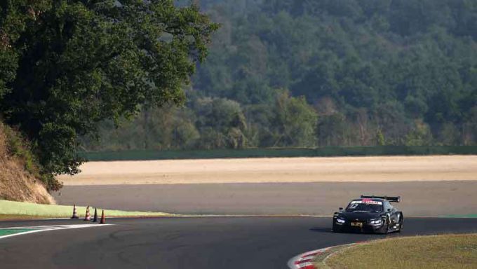 Zanardi wide view on track BMW M4 DTM