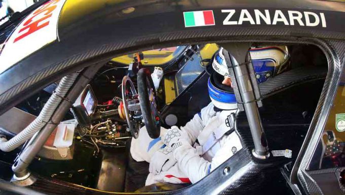 Zanardi cockpit BMW M4 DTM