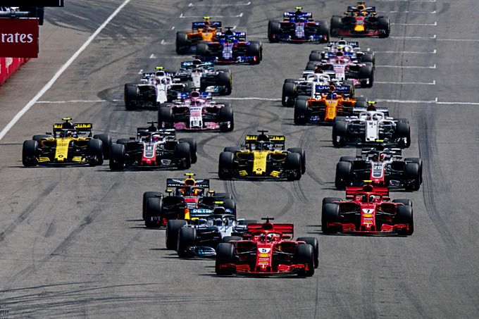 Formule 1 Ferrari sebastian Vettel