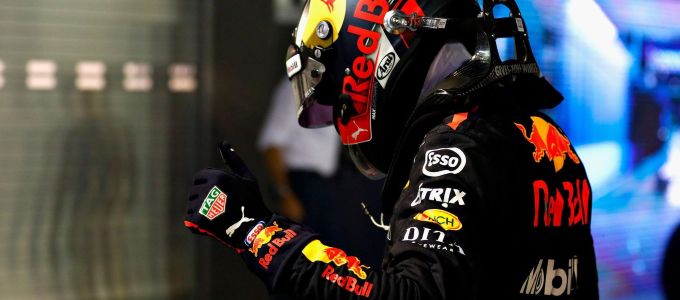 Max Verstappen in 2019 Honda F1-power